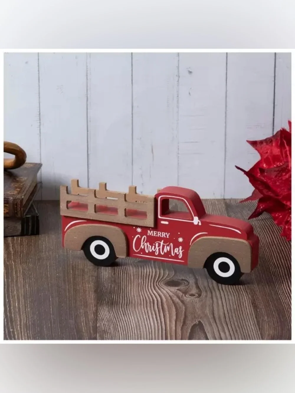 Merry Christmas Truck Block Sign